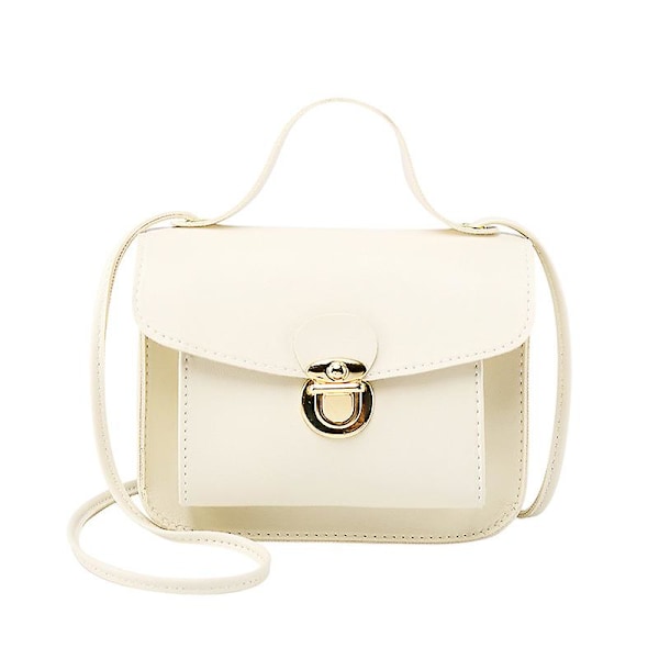 Dame Læder Top Håndtag Crossbody Taske Håndtaske Satchel Dame Skuldertaske Tote Taske Messenger Tasker