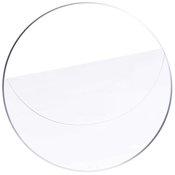 Transparent Akrylplate Rund Akrylplate Runde Sirkler for DIY-prosjekter