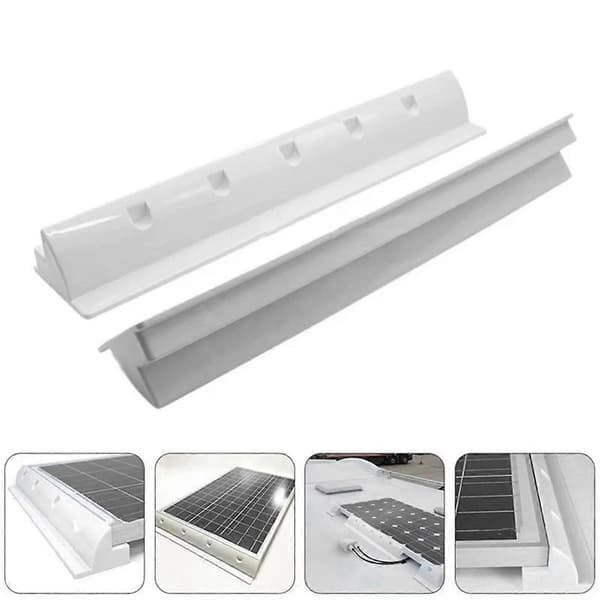 UV-bestandig ABS Solar Panel Spoiler Bracket Langside Solcellepanelbrakett 460mm for Caravan/Rv Tak/ A