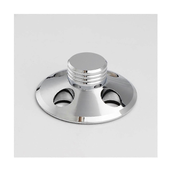 1 stk. Vinylplatevektstabilisator i aluminiumslegering, balansert klemme for platespiller Lp-plateavspilling