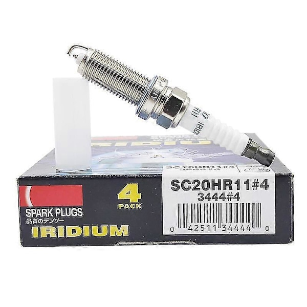 4 stk. Sc20hr11 3444 Iridium Tændrør Til Toyota Yaris Corolla Prius Lexus Ct Nx Auris Avensis Verso Rav4 Sc20hr11-3444