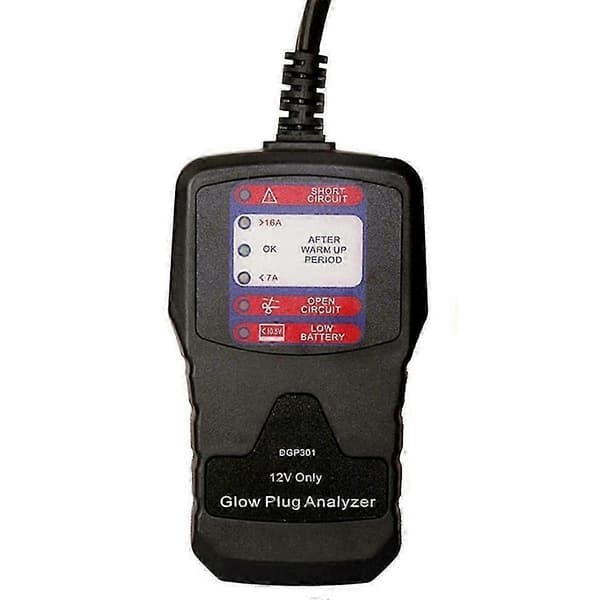 12V Glødeplugganalysator for bil, glødepluggtester LED Diagnostisk verktøy