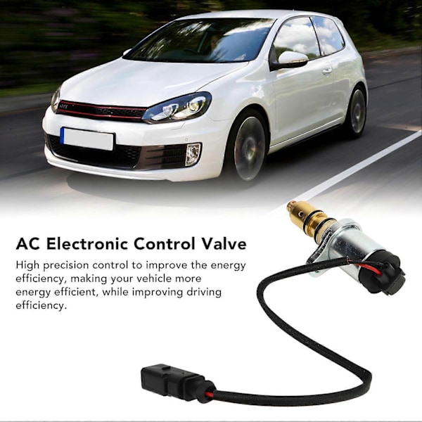 AC Kompressor Kontrol Solenoid PXE16 Airconditionering Elektronisk Kontrolventil til Rabbit 2006 til 2009