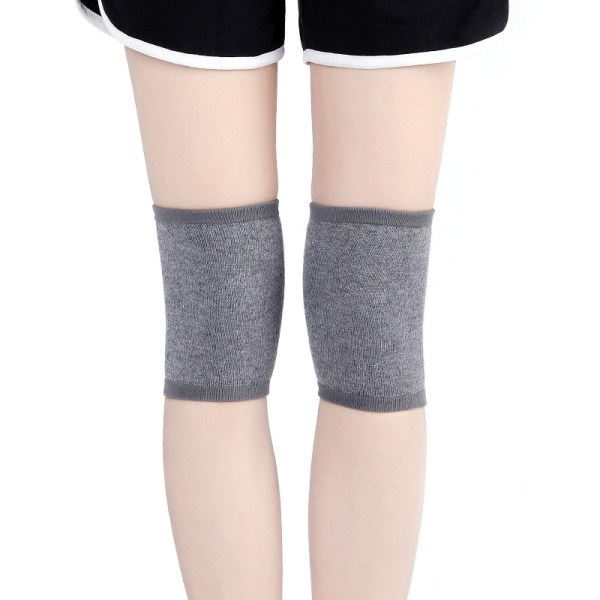 #2 st Knäskydd Elastiskt Band Knästöd Elektromagnetisk Terapi Perfekt för Ledvärk Osteoartrit Inflammationer Förstuvningar Svart Grå#