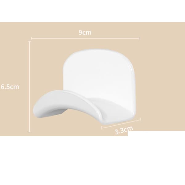 #2 stk. slagfri hovedtelefonholder#