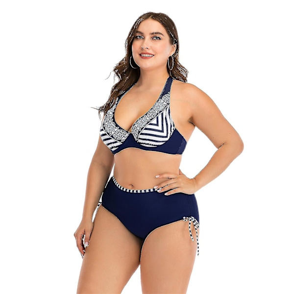 Iso koko Bikini Bikini Nainen Kaarituellinen Iso Kuppi Naisten Uimapuku-XXL DFA1263