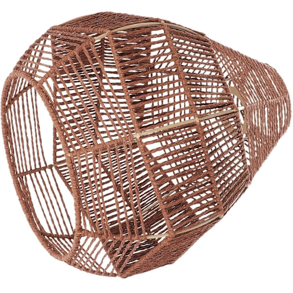 Liten Lampskärm Simulerad Rotting Flätad Lampskärm Taklampa Lampskärm