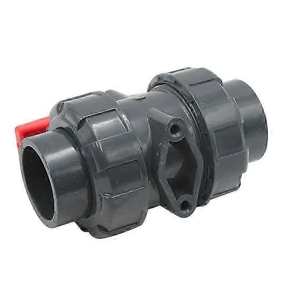 Kaksoisliitosventtiili liimattavaksi halkaisija 25 mm PVC-palloventtiili, DN20 (sisähalkaisija 25 mm)
