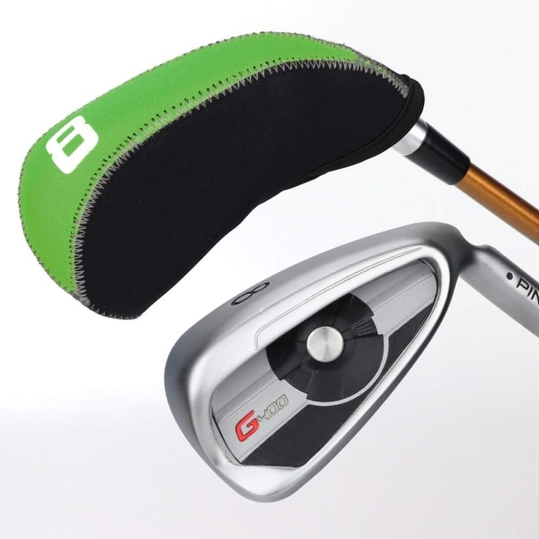 Tænder 11 Pack Neopren Golf Club Beskyttelsescover med nummer,