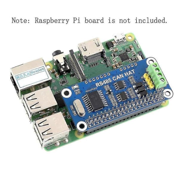 Rs485 Can Hat Rpi 0 Rpi0 Raspberry-pi Zero Rs485spi Can Bus -moduuleille-yu