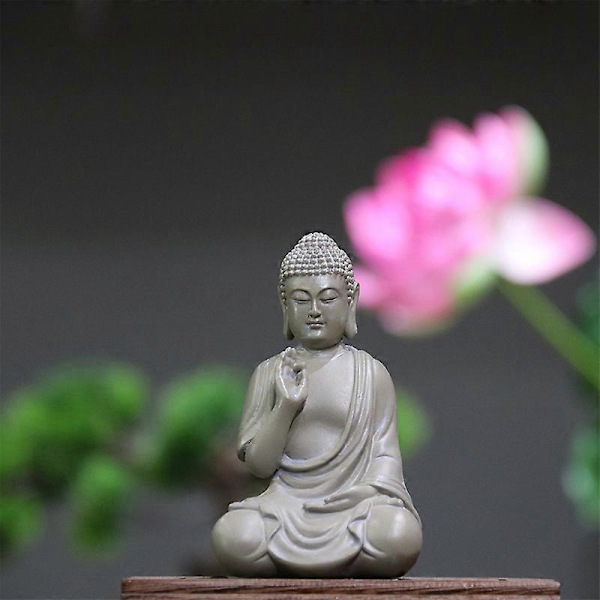 Meditationsbuddha Staty, Buddha Staty Serenity Ornament Sittande