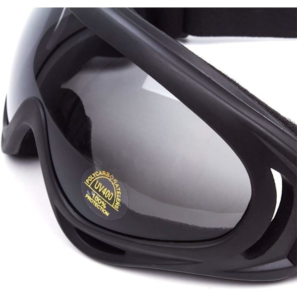 *2 stycken utomhusglasögon skidglasögon UV 400 skyddsglasögon An*