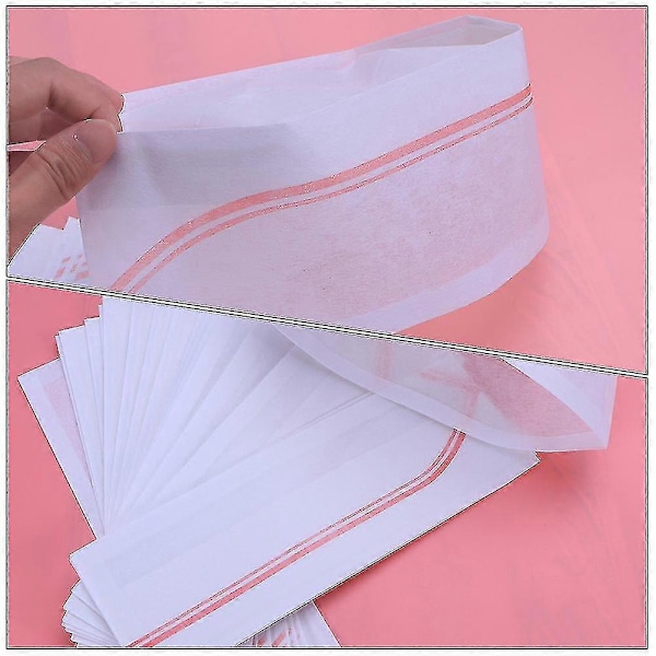 40 st Kockmössor Papper Uniform Hatt Non-Woven Kockhatt Papper Kockhatt Set