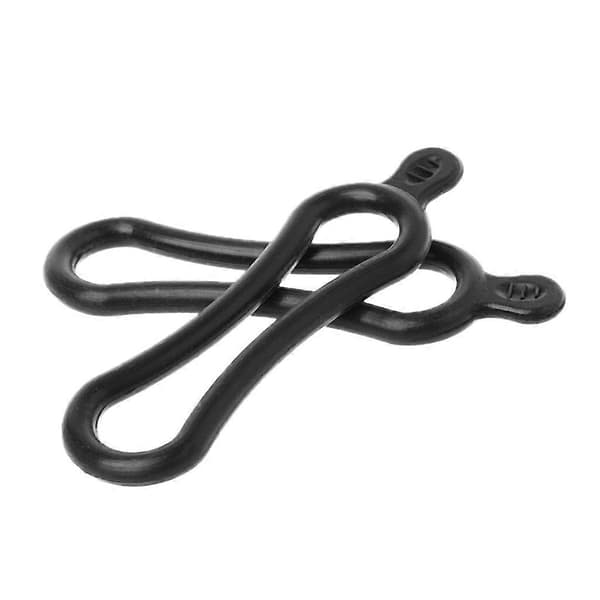 Sykkellys lampe Festeholder Ramme Elastisk Stropp LED Hodelykt Gummiringer