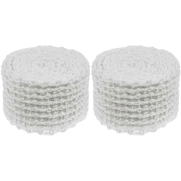 2 Rullar Köttnät Skinka Korv Snöre Rulle Kött Korv Fyllning Förpackningsverktyg (2m)