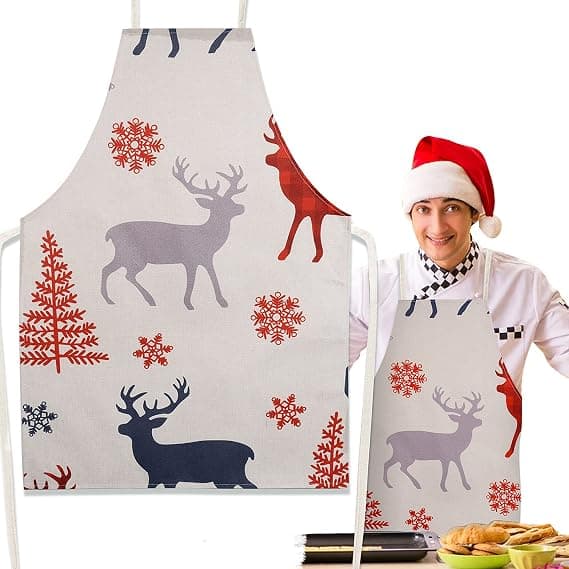 *Julekjøkkenforkle Hvit God Jul Forkle Nyhet Klasse*