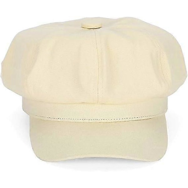 Cabbie Baker boy hatt Beret Lue for Kvinner Pageboy Visir Paperboy H