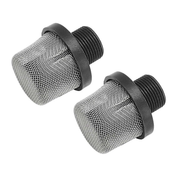 2 st Airless Färgspruta Inloppssfilter Hög Effektivitet Multifunktionell Slang Inloppssilfilter för Ersättning