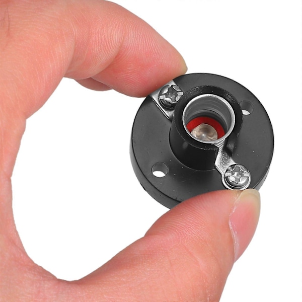 10 stk. Miniature Pæreholder Fysik Elektronisk Eksperiment Pærebase Skruefatning Lampebase