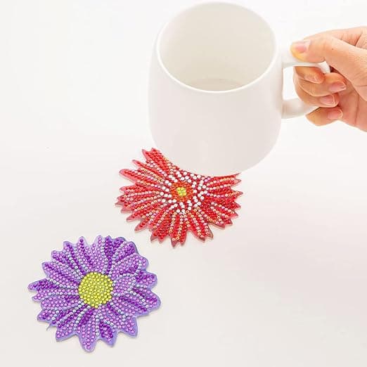 Diamantbroderi-Kølebrik DIY Diamantmaleri-Kølebrik Træ Cu
