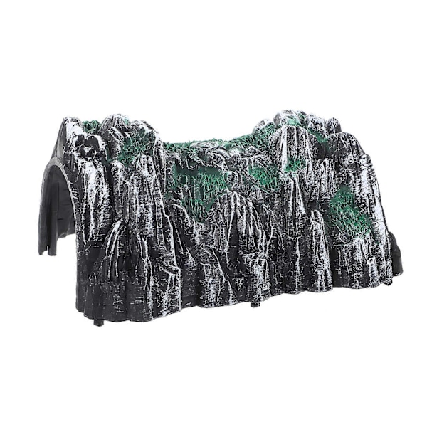 4 st Simulering Bergformation Tåg Grotta Tunnel Modell DIY Miniatyr Järnväg Scen Tillbehör