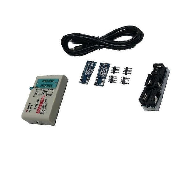 EZP2023 USB SPI Programmer Komplet Sæt + 12 Adaptere Understøtter 24 25 93 95 EEPROM Flash Bios til Windows
