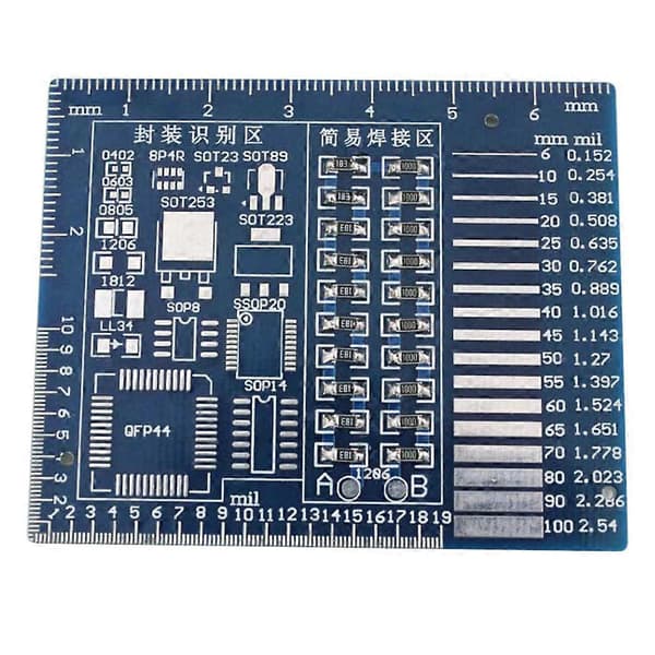 Loddetreningstavle Kit Motstand Diode Transistor DIY Sveisepraksis