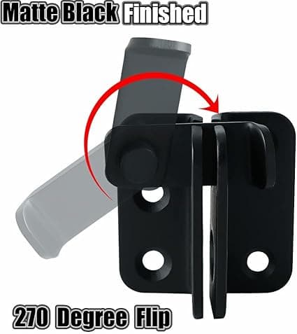 (Pakke med 2) Flip Latch Gate Latches Slide Bolt Latch Sikkerhedsdør