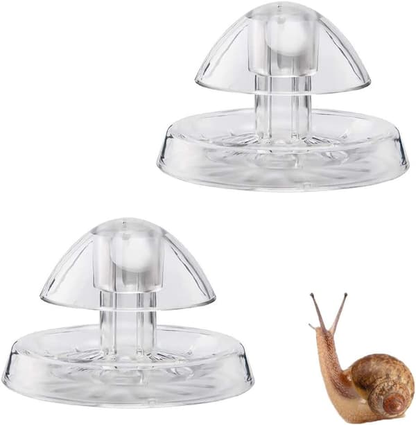 *2 st snigel fällor, akvariefällor, plast snigel fällor, plast f*