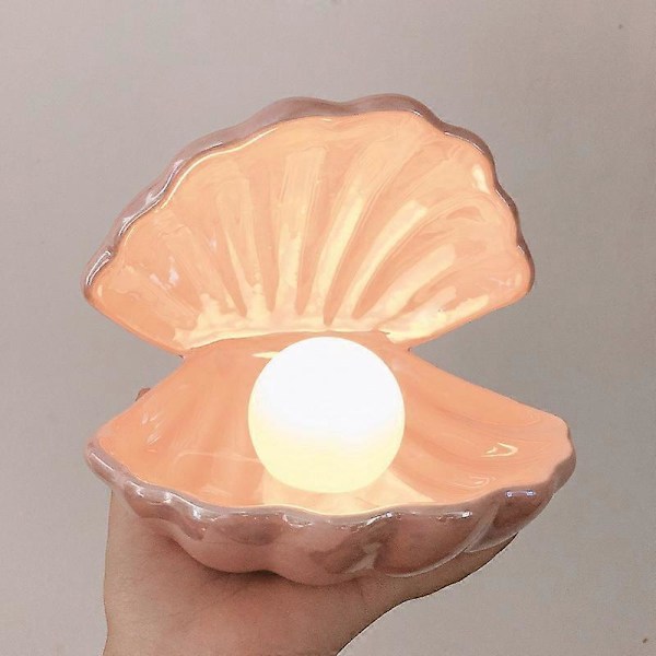 Perle Romantisk Atmosfære Kreativ Natlampe Soveværelse Sovende Natlampe