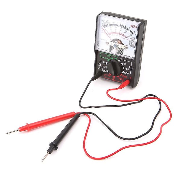 Analog multimeter 1000v Ac/dc för AC/DC spänning & strömresistans 250ma