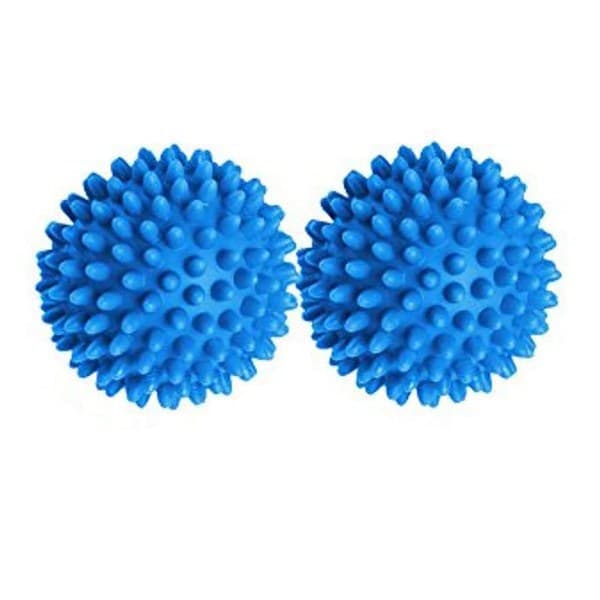*Blå tørrebolde 8 stk. - Giftfri genanvendelige tørrebolde; Ca. 2,7\" (6,9 cm)*