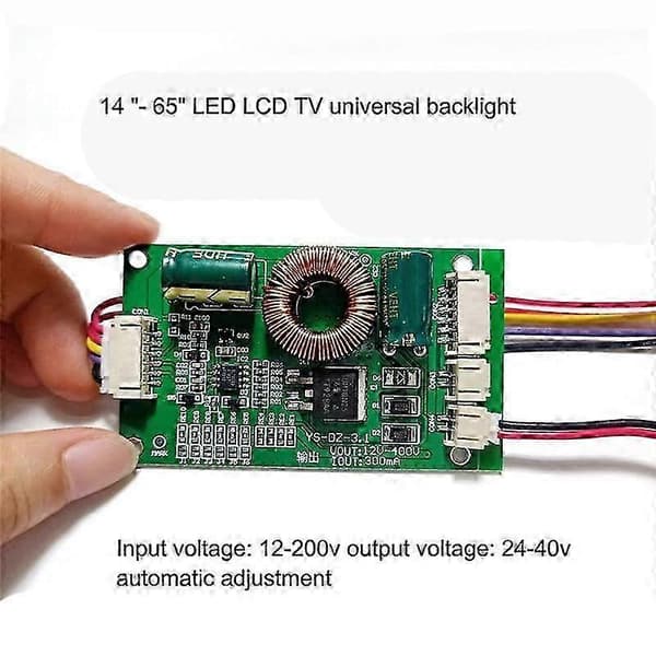 14 - 65 tommer LED LCD Baggrundslys TV Universal Boost Konstant Strøm Driver Board Konvertere Fuld Bri