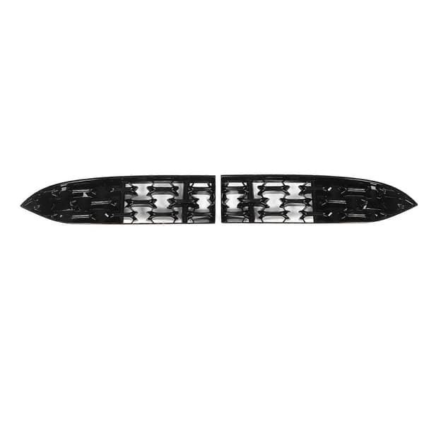 2 stk. Front Grill Beskyttelse Blank Sort Front Grill Mesh Indsatser Trim Erstatning til Mazda CX?5 2022+