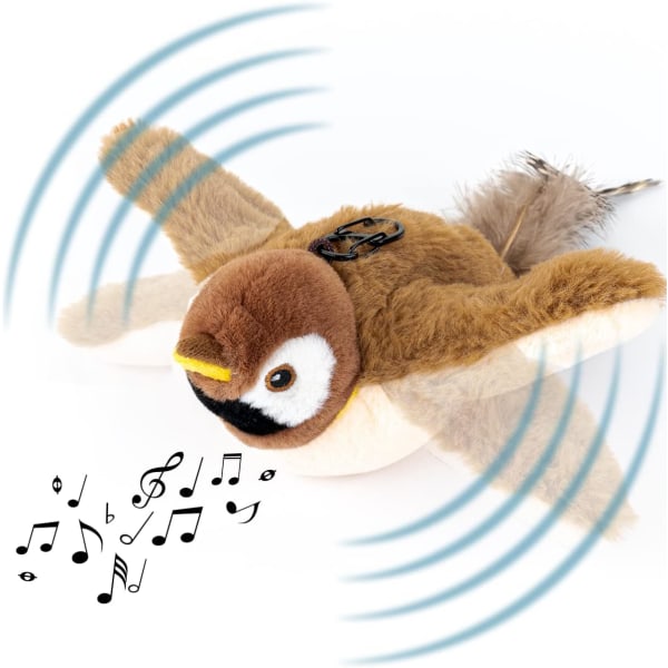 /#/Sparrow Mobil Interaktiv Elektrisk Kattleksak med Catnip Kattleksak/C/#/