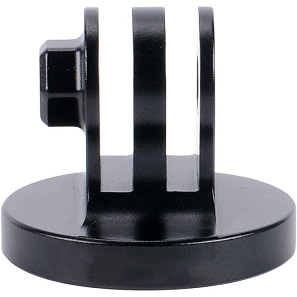 #Svart aluminiumstativadapter för GoPro Session  GoPro Hero 2018  GoPro HeroFusion  GoPro Hero8/7/6/5/4/3/2/1 kameror#