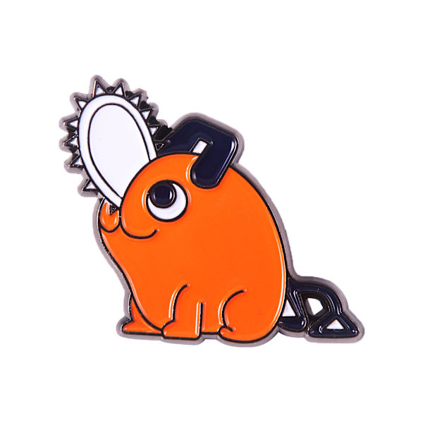 X392 the chitta - Anime Chainsaw Man tecknad brosch