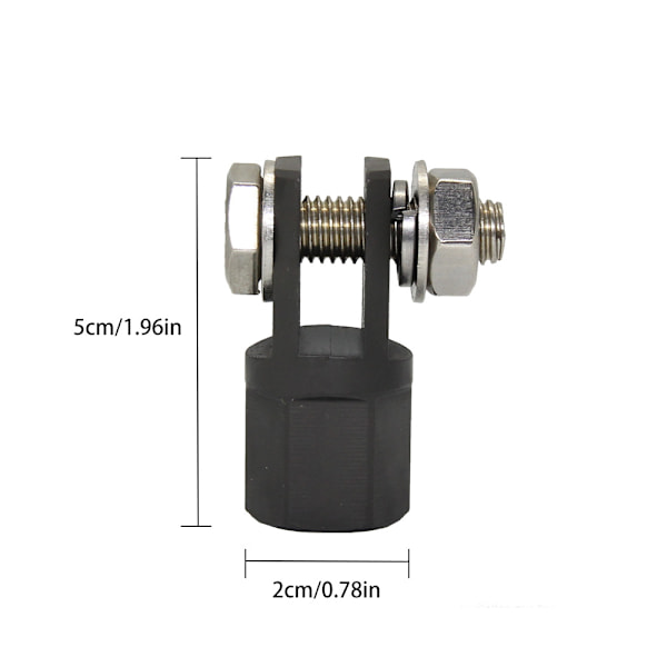 Adapter for 1/2\" slaghammer, saksjekkadapter indre spor