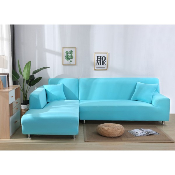 Sofa Trekk Elastisk Spandex Stretch Sofa Trekk Sofa Trekk for L-form