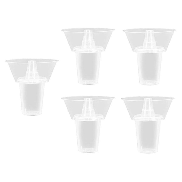 5 Sett Kreativ Kombinert Snacks Holder Pommes Frites Oppbevaringsskål Cola Kopp