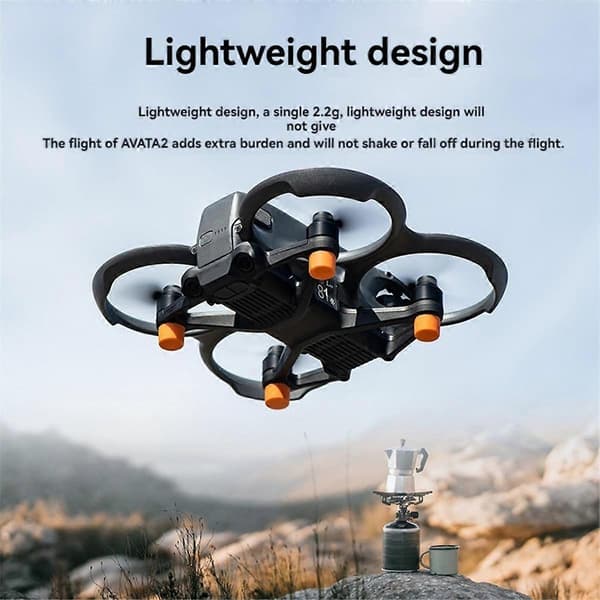 6 stk. dronefødder til Avata2, specielle silikonefødder, beskyttelse, dronetilbehør