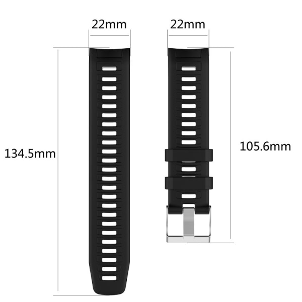 Silicone Urrem til Garmin Instinct/Instinct Tide/Tactical