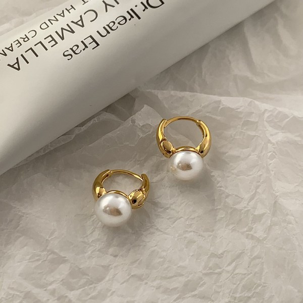 Lätt design lyxiga en pärla örhängen kvinnor elegans