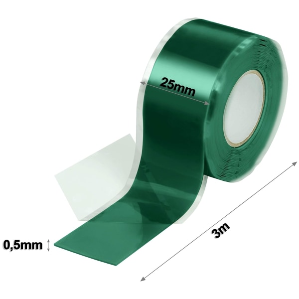 /#/2x 3m self-fusing silicone tape (self-amalgamating, self-vulcaniz/#/