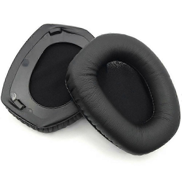 1 par öronkuddar i proteinläder för Sennheiser RS 195/RS 185/RS 175/RS 165 hörlurar