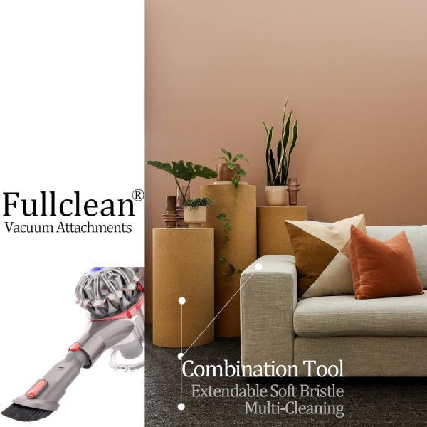 Tilbehørssett for Dyson V15 V12 V11 V10 V7 V8 Absolute Anim