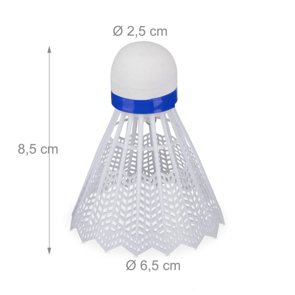 #Sæt af 8, farverige wick badminton bold shuttlecock lysende#