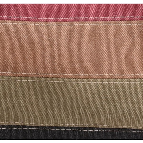 Dame Håndveske Crossbody Veske Skuldervesker i Flerfarget Canvas for Arbeid Fritid Shopping Reise