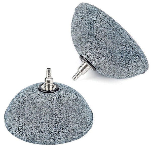Akvarium 10cm Pain Luftstein Boblediffuser Utløserverktøy for Luftpumper Fisketanker Bøtter Dammer og Tanker DWC - 2 Pakning