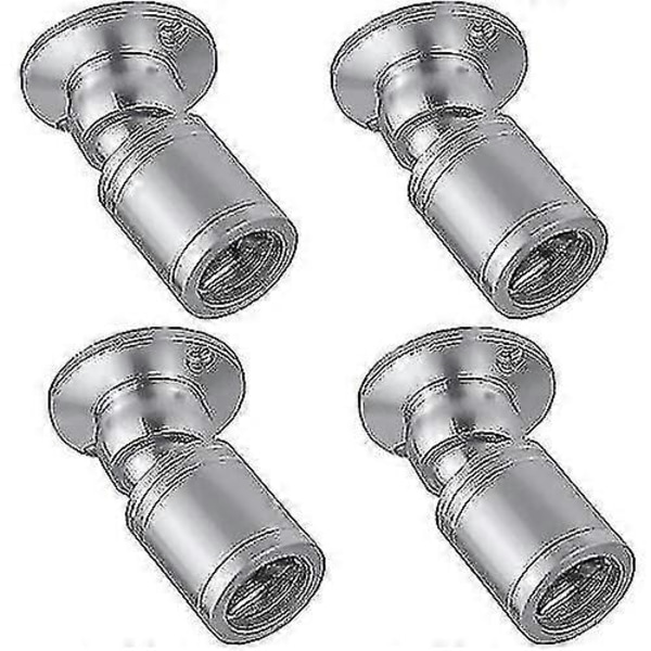 4 Mini Takspotlights, Showcase Belysning, 1W Varmvitt 3000K
